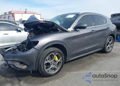 2019 Alfa Romeo Stelvio Awd from USA, damaged, VIN ZASPAKAN3K7C32661